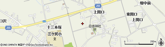 岩手県胆沢郡金ケ崎町三ケ尻渋川堤下周辺の地図