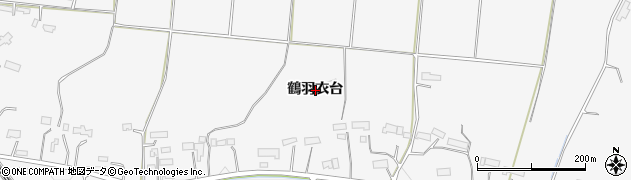 岩手県奥州市江刺稲瀬鶴羽衣台周辺の地図