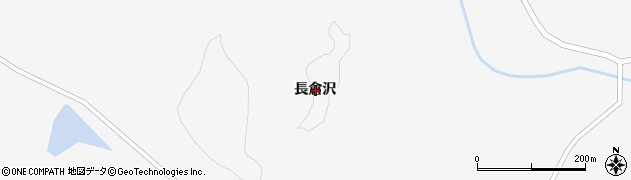 岩手県奥州市江刺玉里（長倉沢）周辺の地図