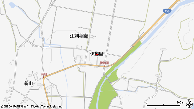 〒023-1132 岩手県奥州市江刺稲瀬の地図