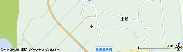 秋田県雄勝郡羽後町足田古堤下30周辺の地図