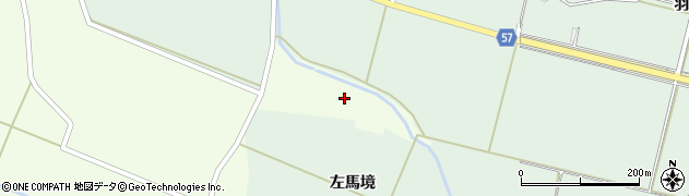 秋田県横手市十文字町睦合（上悪戸）周辺の地図