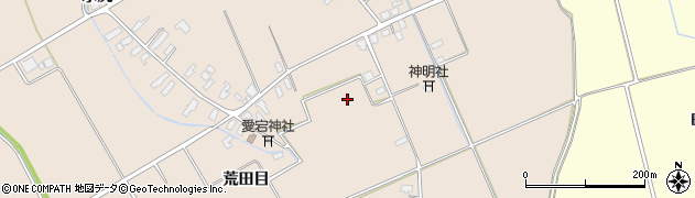 秋田県横手市十文字町鼎周辺の地図