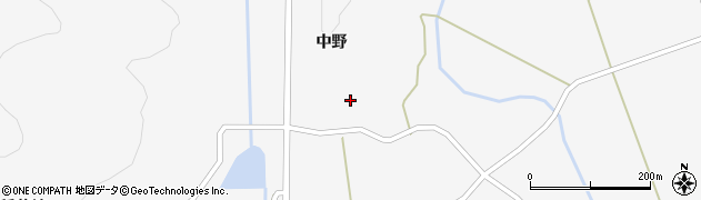 岩手県奥州市江刺玉里（中野）周辺の地図