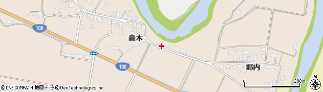 秋田県由利本荘市矢島町元町郷内38周辺の地図