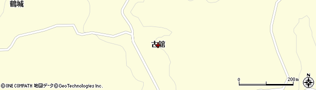 岩手県奥州市江刺米里（古舘）周辺の地図