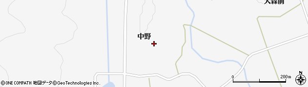 岩手県奥州市江刺玉里中野50周辺の地図