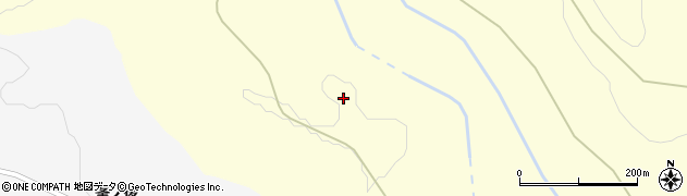 岩手県奥州市江刺米里（長洞）周辺の地図