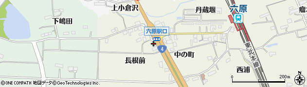 六原駅前郵便局 ＡＴＭ周辺の地図