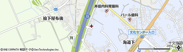 樋渡染工場周辺の地図