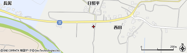 秋田県由利本荘市矢島町新荘西田138周辺の地図