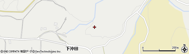 秋田県由利本荘市矢島町新荘（新荘）周辺の地図