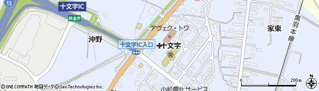 秋田県横手市十文字町梨木羽場下61周辺の地図
