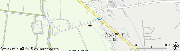 秋田県横手市十文字町上鍋倉（掵下中道添）周辺の地図