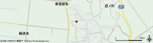 秋田県横手市十文字町植田植田79周辺の地図