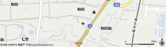 岩手県北上市相去町和田前9周辺の地図