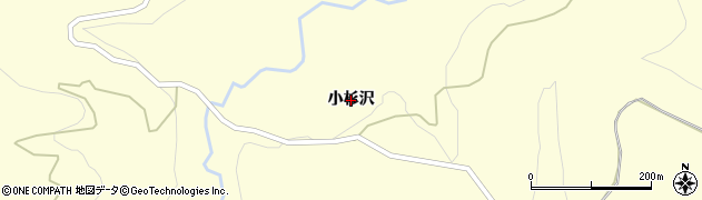 秋田県由利本荘市矢島町城内（小杉沢）周辺の地図