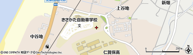 秋田県にかほ市象潟町（下浜山）周辺の地図