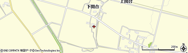 秋田県横手市平鹿町醍醐上二ッ又周辺の地図