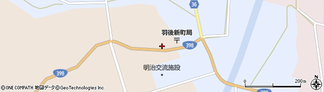 秋田県雄勝郡羽後町堀内二本杉66周辺の地図
