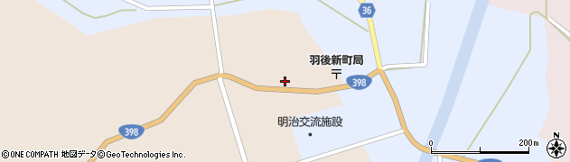 秋田県雄勝郡羽後町堀内二本杉62周辺の地図