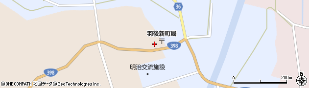 秋田県雄勝郡羽後町堀内二本杉56周辺の地図