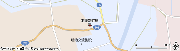 秋田県雄勝郡羽後町堀内二本杉54周辺の地図