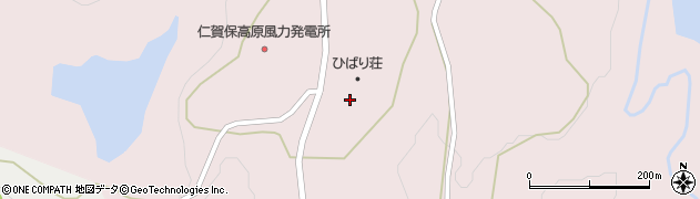 秋田県にかほ市馬場（曲師小屋）周辺の地図
