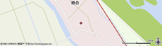 秋田県雄勝郡羽後町睦合33周辺の地図