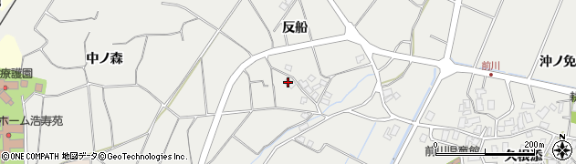 秋田県にかほ市前川反船37-8周辺の地図