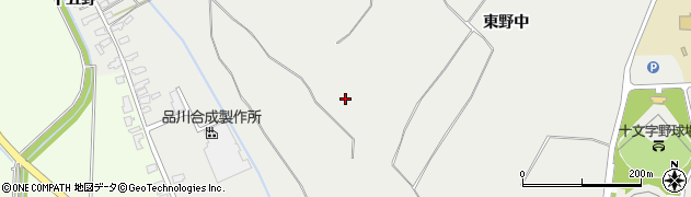 秋田県横手市十文字町十五野新田（富沢屋布上）周辺の地図
