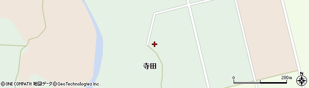 秋田県にかほ市寺田宇津野78周辺の地図