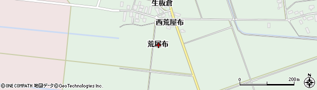 秋田県横手市十文字町植田荒屋布周辺の地図