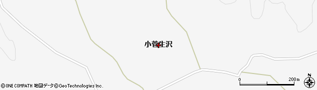 岩手県奥州市江刺玉里（小菅生沢）周辺の地図
