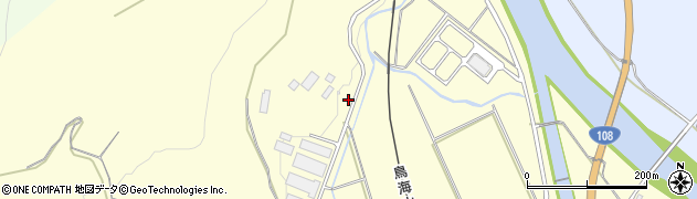 秋田県由利本荘市矢島町城内沖小田128周辺の地図