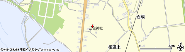 秋田県横手市平鹿町醍醐（街道上）周辺の地図