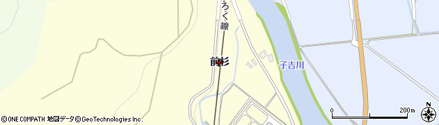 秋田県由利本荘市矢島町城内（前杉）周辺の地図