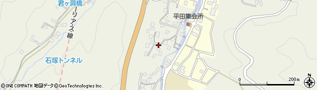 岩手県釜石市平田第５地割周辺の地図