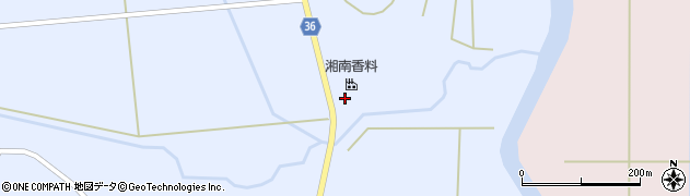 秋田県羽後町（雄勝郡）新町（馬ノ峰）周辺の地図