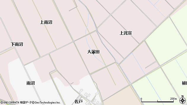 〒013-0103 秋田県横手市平鹿町下鍋倉の地図