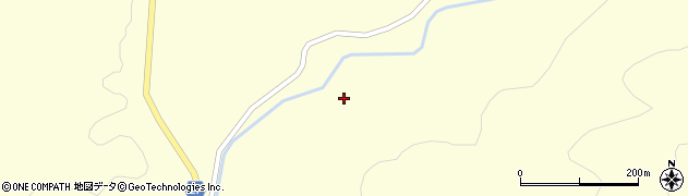 岩手県奥州市江刺米里（川向）周辺の地図