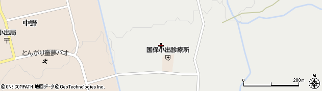 秋田県にかほ市伊勢居地周辺の地図