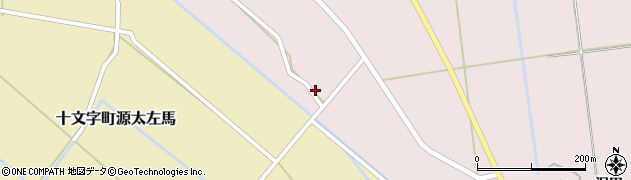 秋田県横手市十文字町木下172周辺の地図