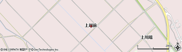 秋田県横手市平鹿町下鍋倉上川前周辺の地図