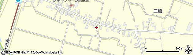 秋田県横手市平鹿町醍醐（宮西）周辺の地図