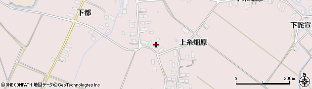 秋田県横手市平鹿町下鍋倉鍋倉100周辺の地図