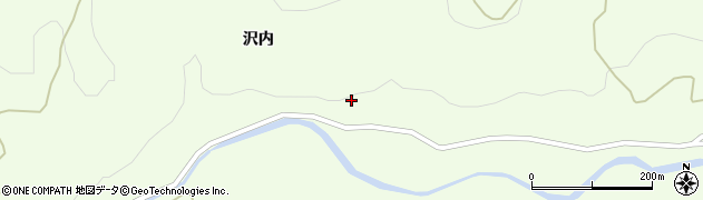 秋田県由利本荘市矢島町川辺沢内19周辺の地図