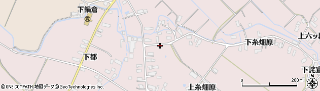秋田県横手市平鹿町下鍋倉鍋倉170周辺の地図