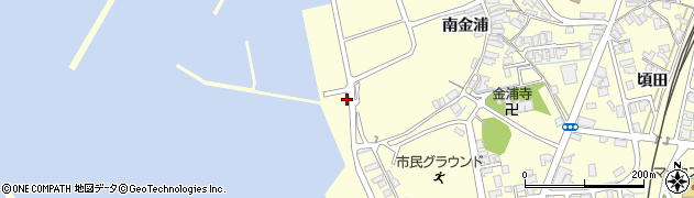 秋田県にかほ市金浦南金浦242周辺の地図