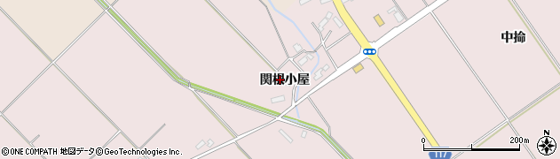 秋田県横手市平鹿町下鍋倉関根小屋121周辺の地図